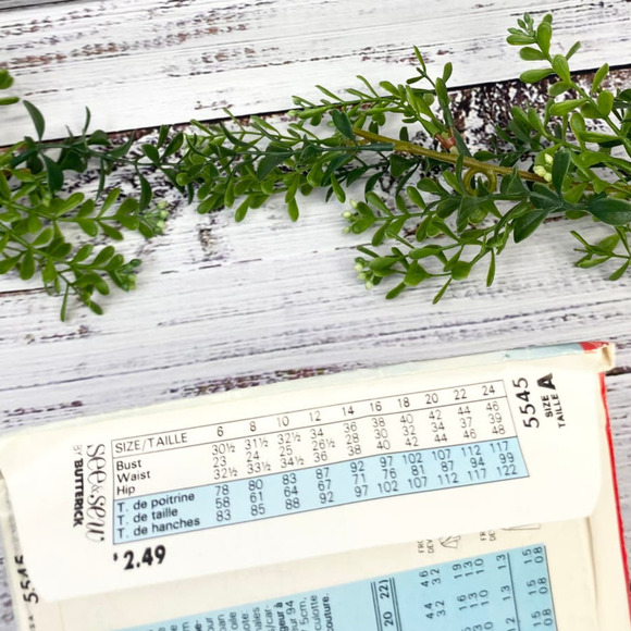 Vintage 1991 See  & Sew Now Ladies Nautical Smocked Top Dress Buttermilk Pattern - Picture 7 of 9